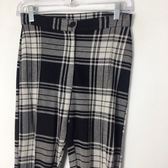 Free people stretch pants 0 women black white - Picture 2 of 9